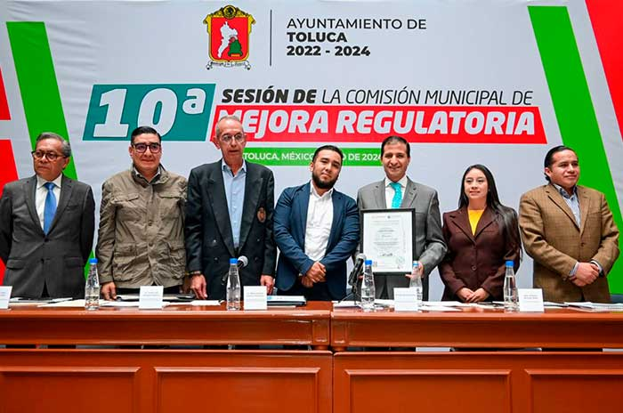 Toluca obtiene certificación SARE, facilitando nuevas iniciativas empresariales